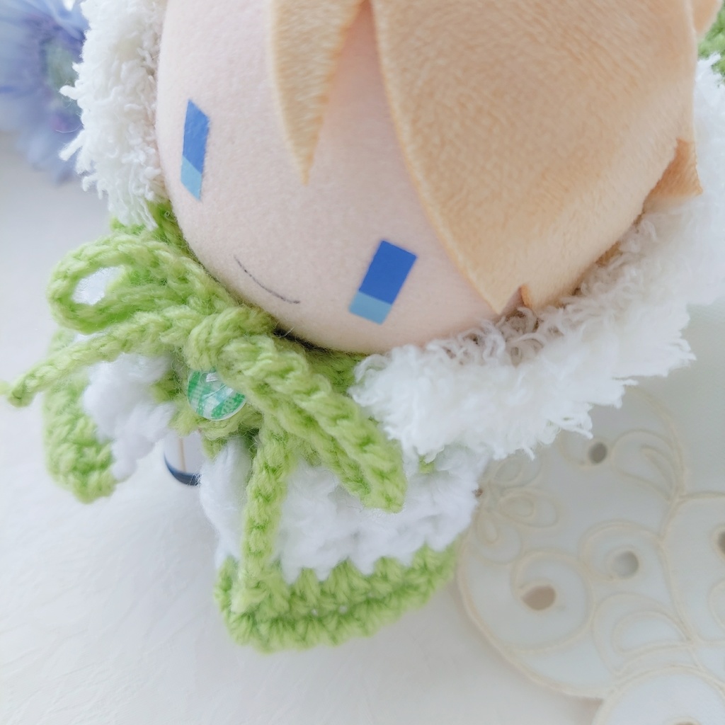 コスマス着ぐるみ【AU20】薄い黄緑色うさ耳しっぽ付