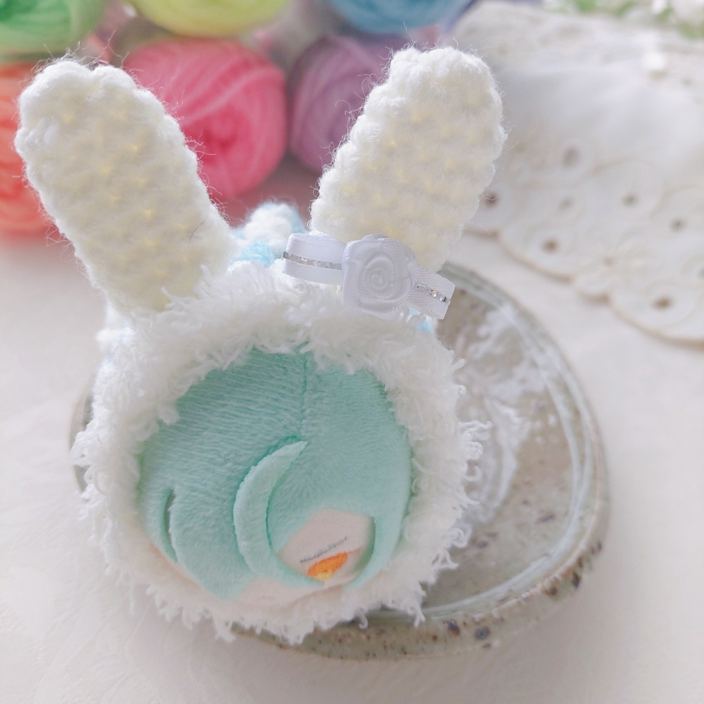 もちマス着ぐるみ うさ耳ネオンカラー