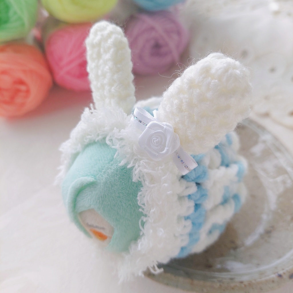 もちマス着ぐるみ うさ耳ネオンカラー