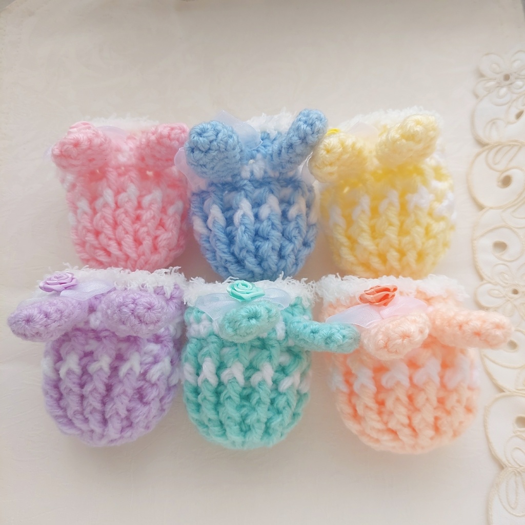 もちマスミニ用着ぐるみ パステルカラーバラ