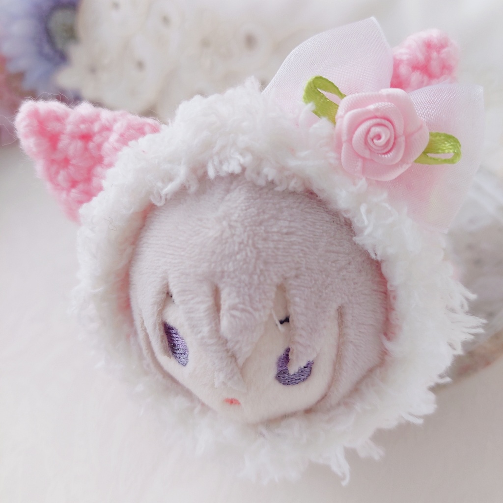 もちマス着ぐるみ 桜もち色