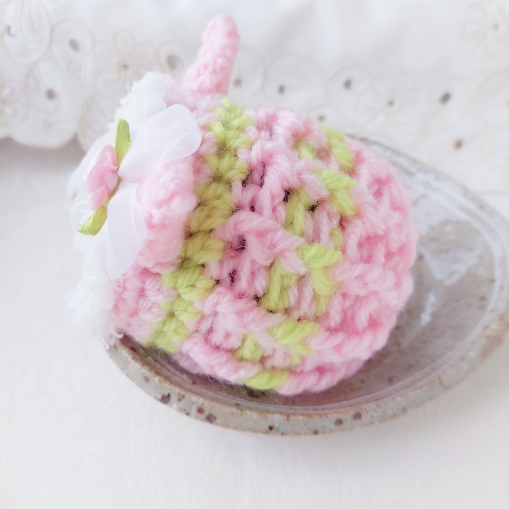 もちマス着ぐるみ 桜もち色