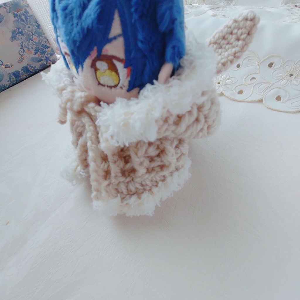 いつぬいサイズ着ぐるみ バニー耳ミルクティー色