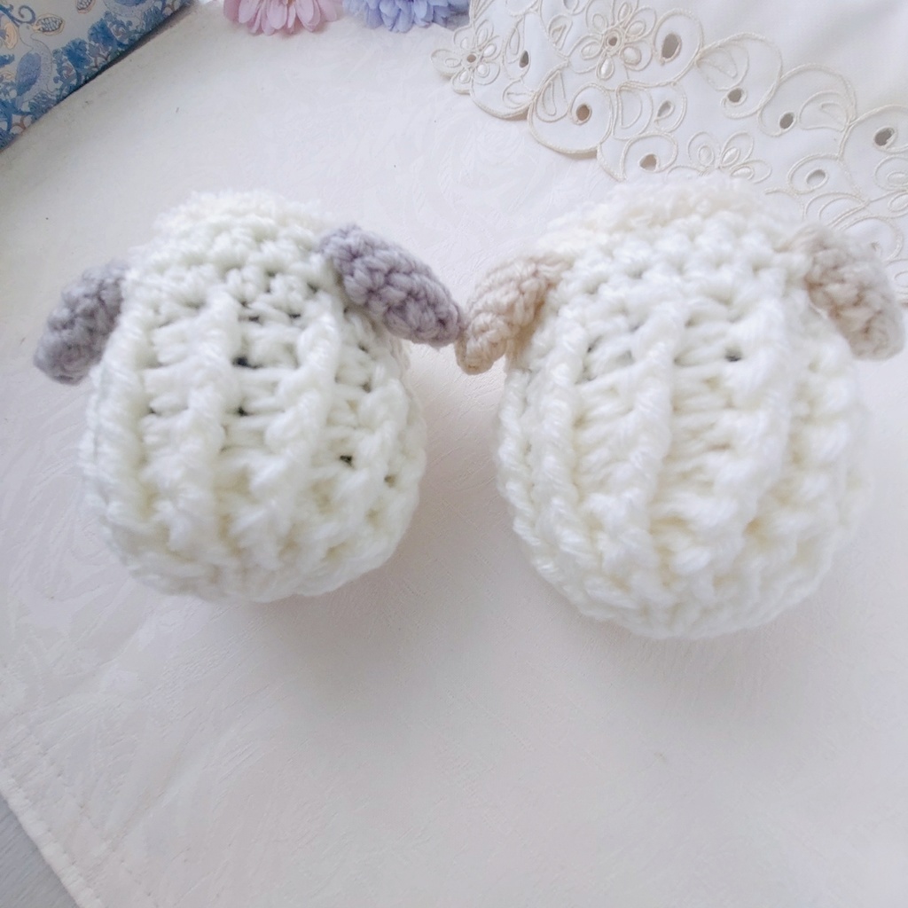 もちマス着ぐるみ オフホワイト犬耳