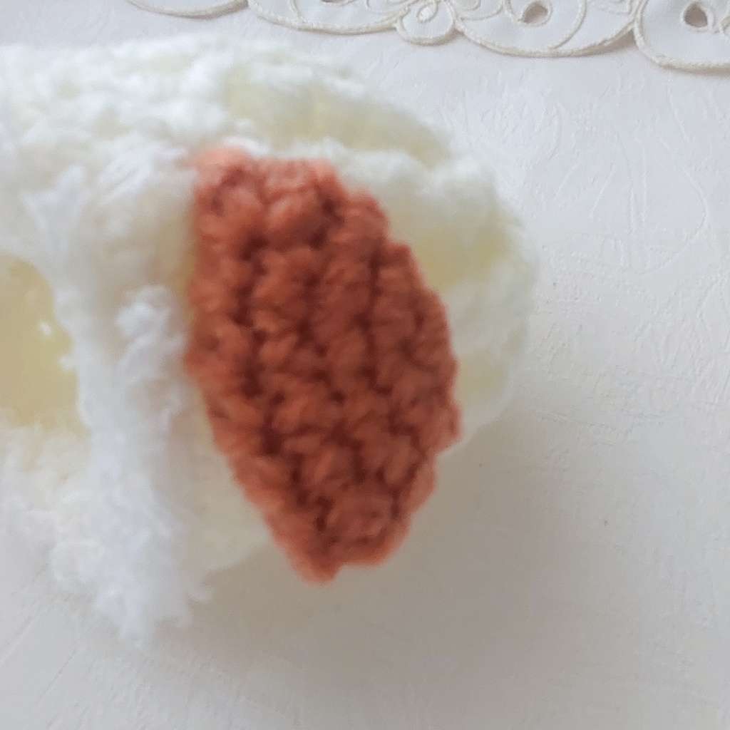 おまんじゅう着ぐるみ ミルク色犬耳くすみカラー