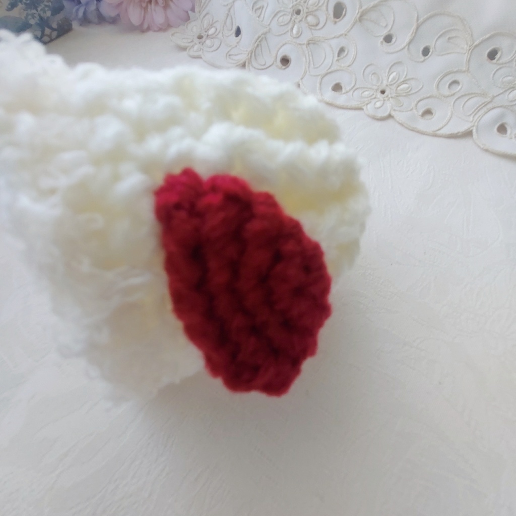 おまんじゅう着ぐるみ ミルク色犬耳くすみカラー