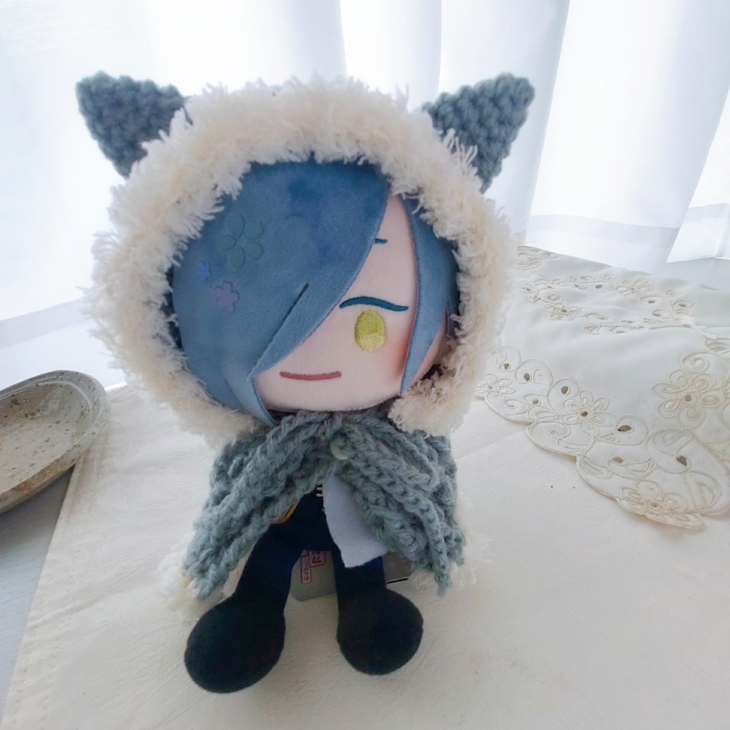 わんぱくぬいサイズ着ぐるみ くすみグリーン