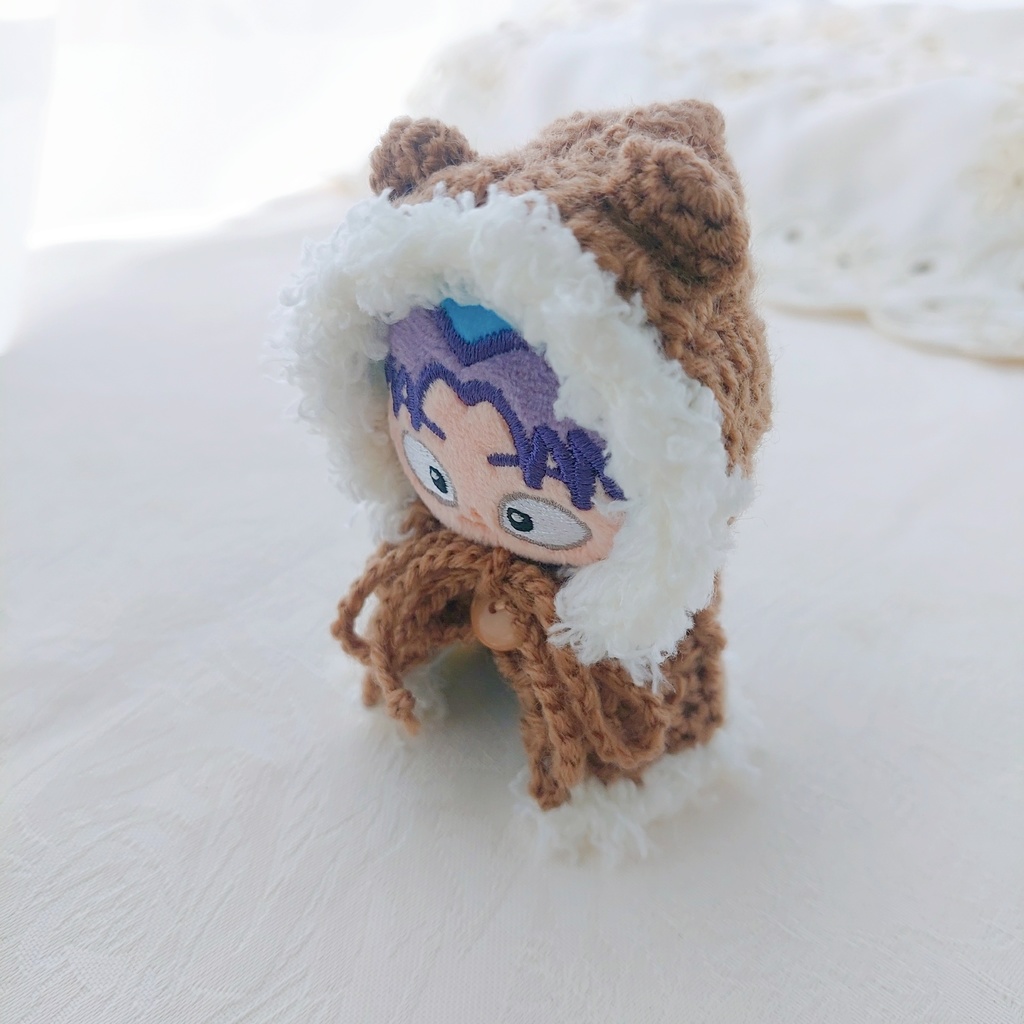 ほわぬいサイズ着ぐるみ　ココナッツ色