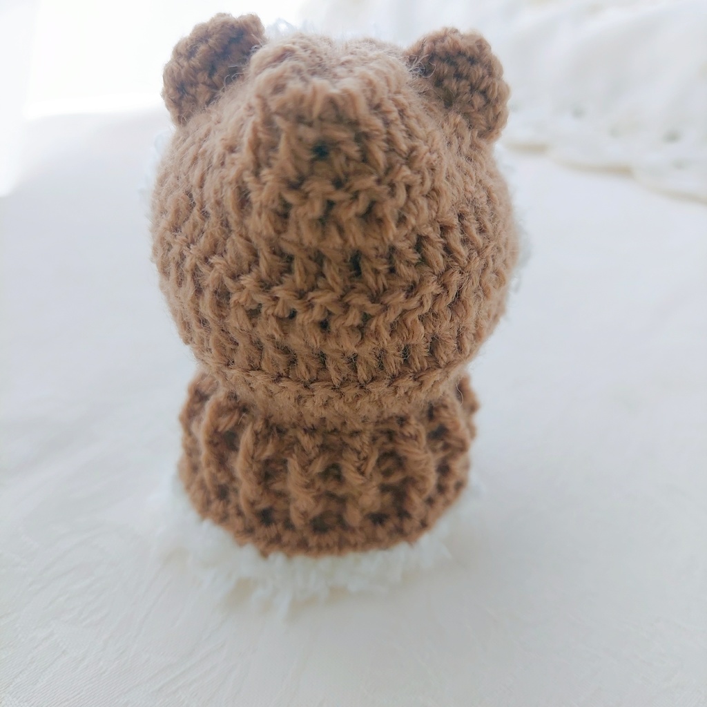 ほわぬいサイズ着ぐるみ ココナッツ色