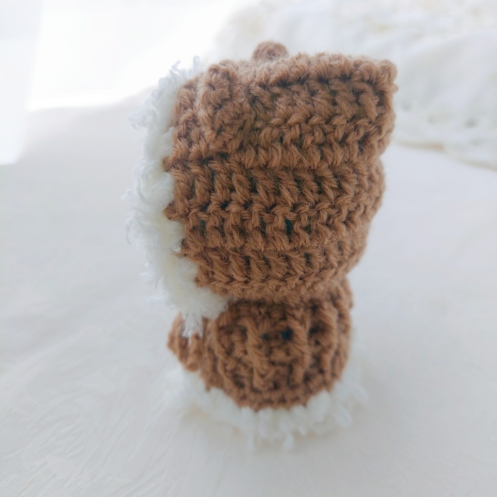 ほわぬいサイズ着ぐるみ ココナッツ色