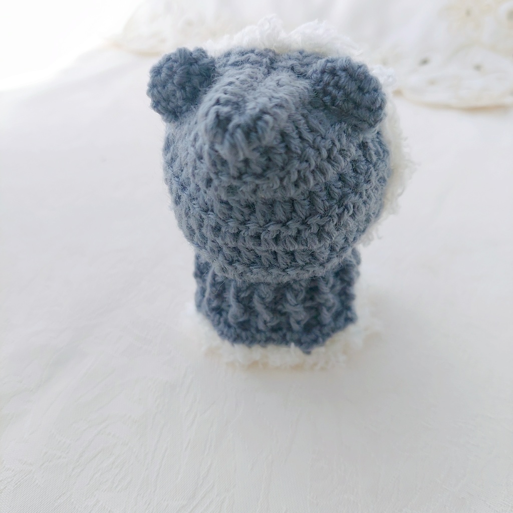 ほわぬいサイズ着ぐるみ グレー