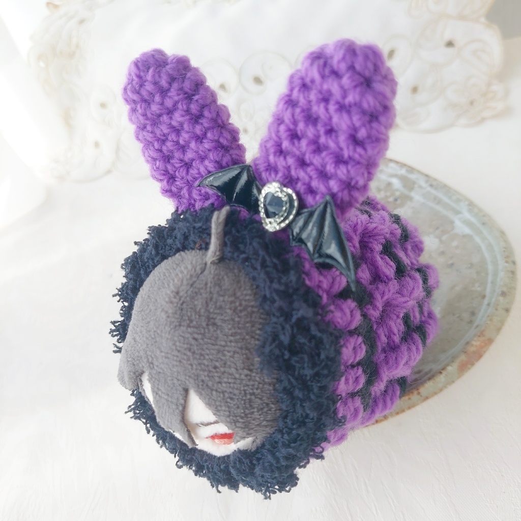 もちマス着ぐるみ 紫黒黒モフ