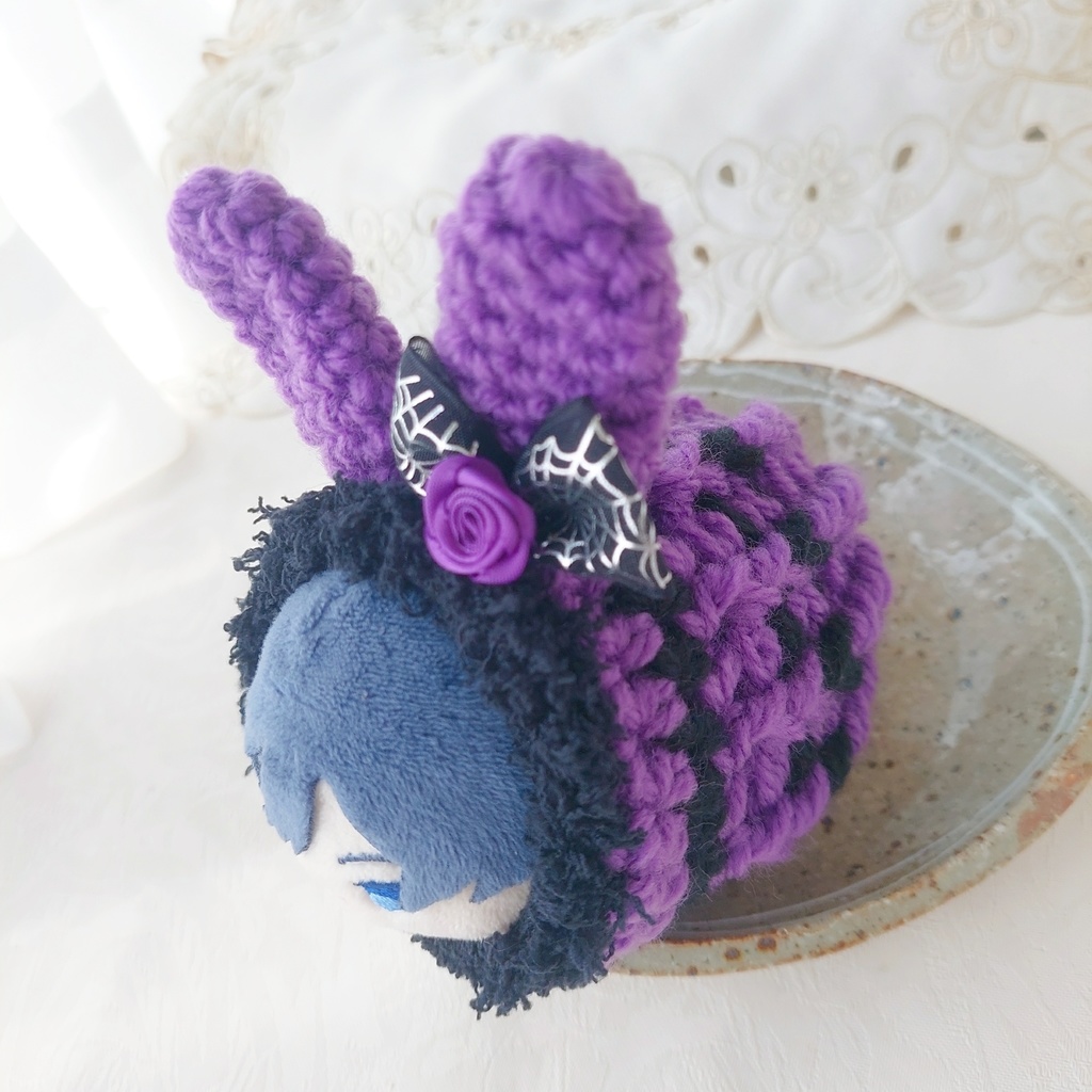 もちマス着ぐるみ 紫黒黒モフ