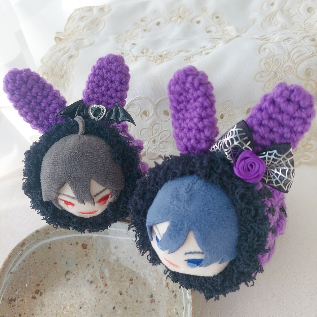 もちマス着ぐるみ 紫黒黒モフ