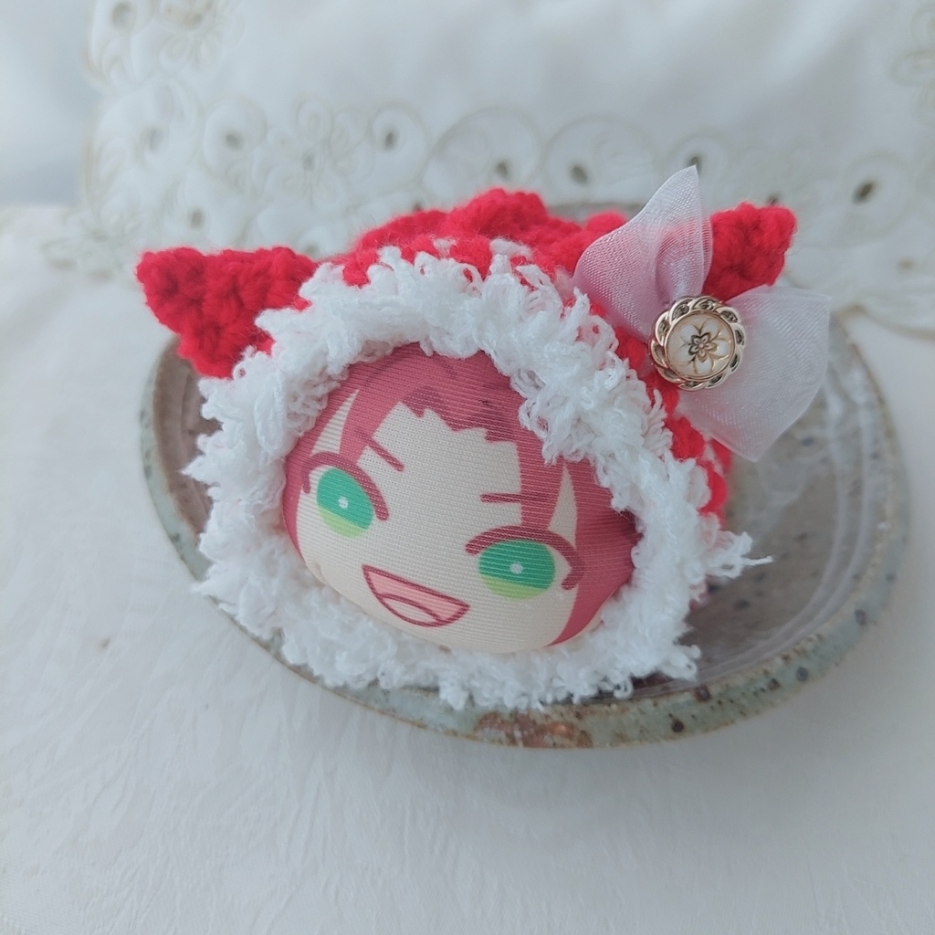 おまんじゅう着ぐるみ【87】シフォンビジュリボン