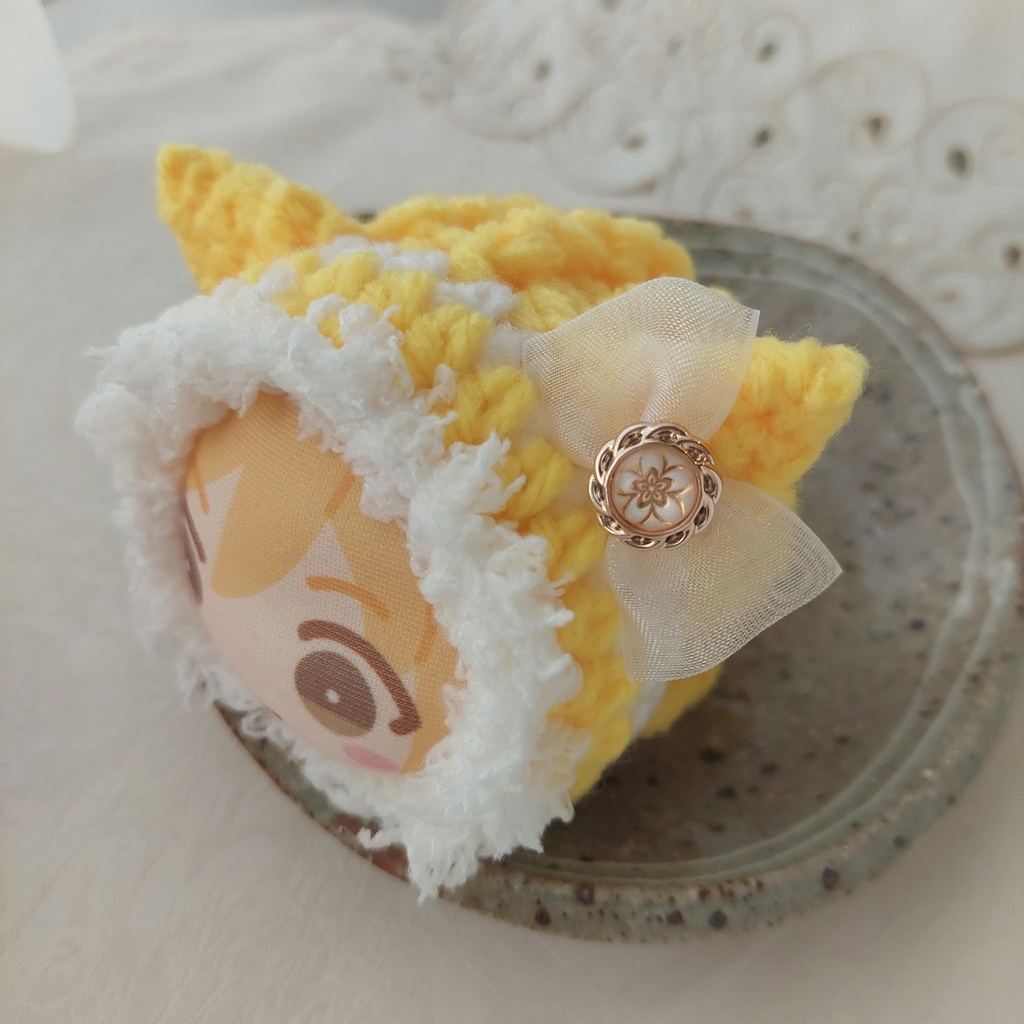 おまんじゅう着ぐるみ【87】シフォンビジュリボン