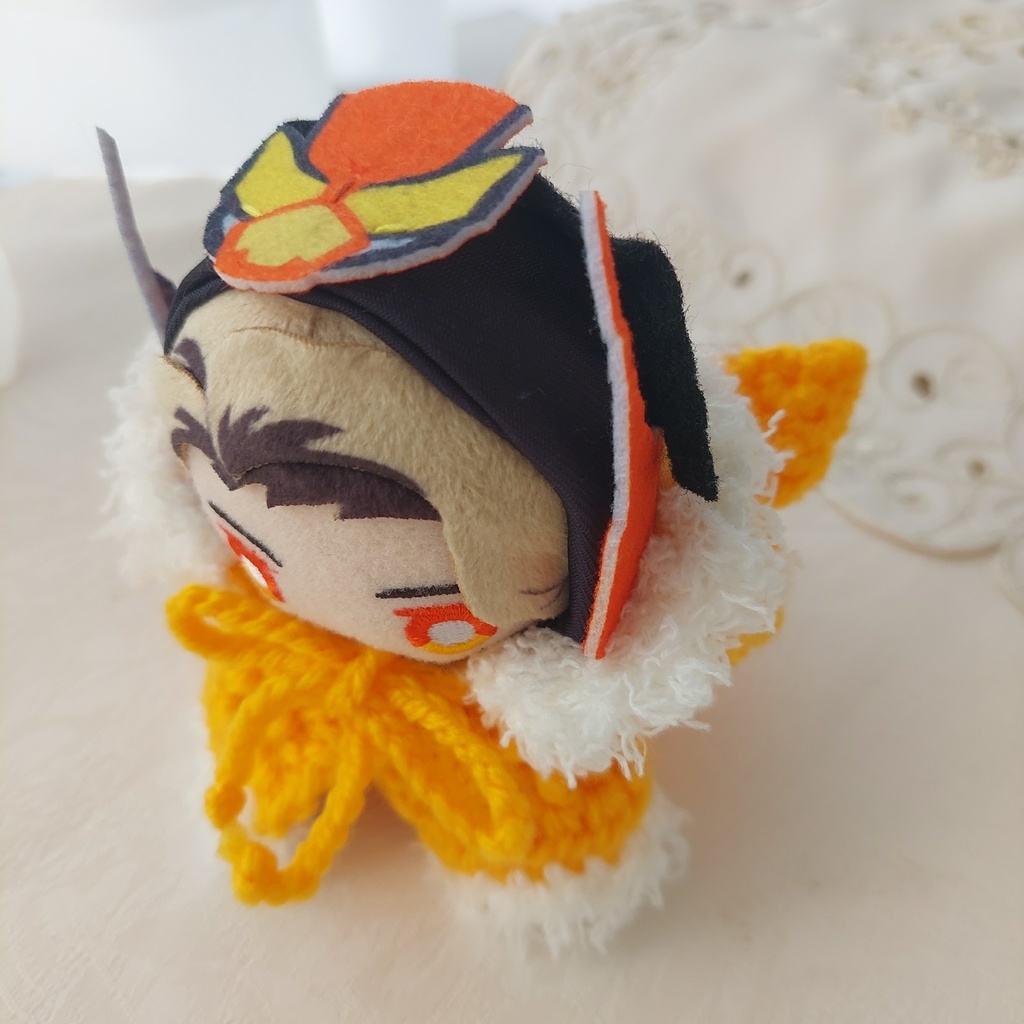 10センチぬい着ぐるみ みかん色