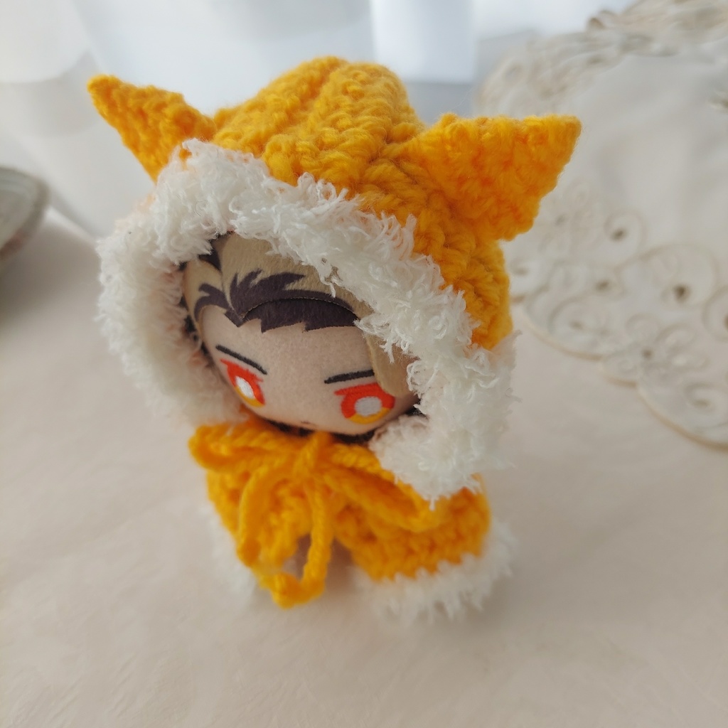 10センチぬい着ぐるみ みかん色
