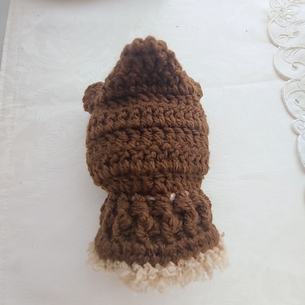 変身マスコットサイズ(10cm)着ぐるみ くま耳