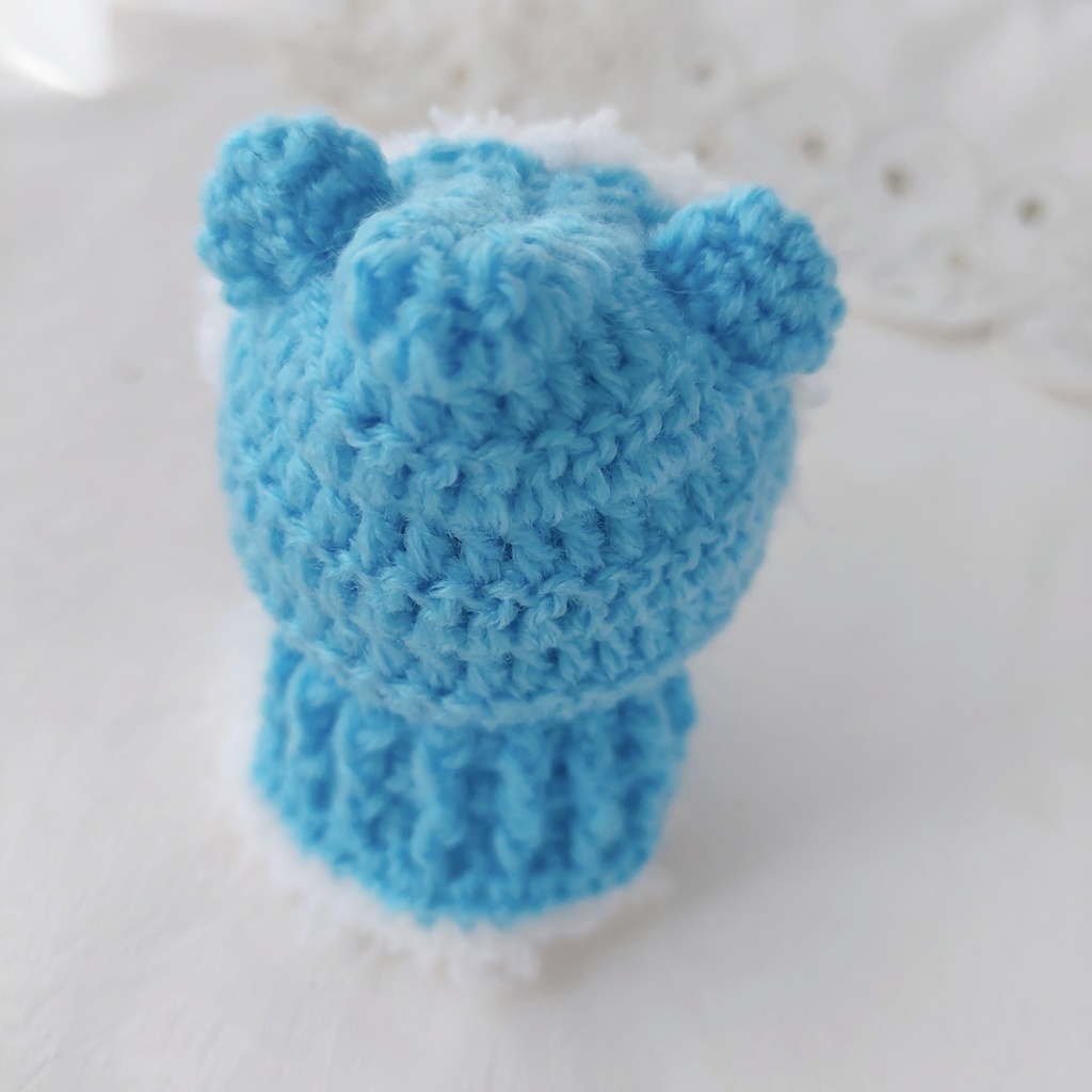 ほわぬい ぬい服 ライトグブルー