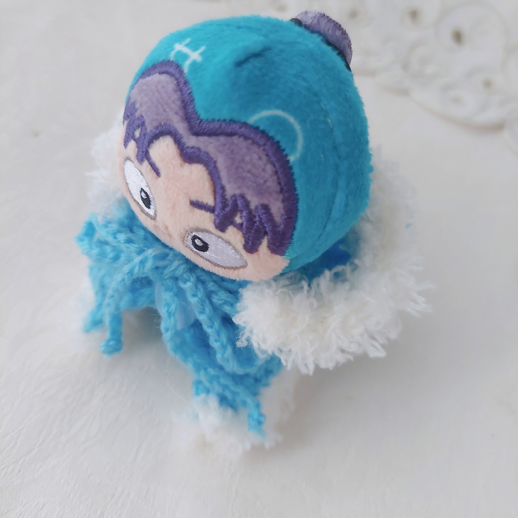 ほわぬい ぬい服 ライトグブルー