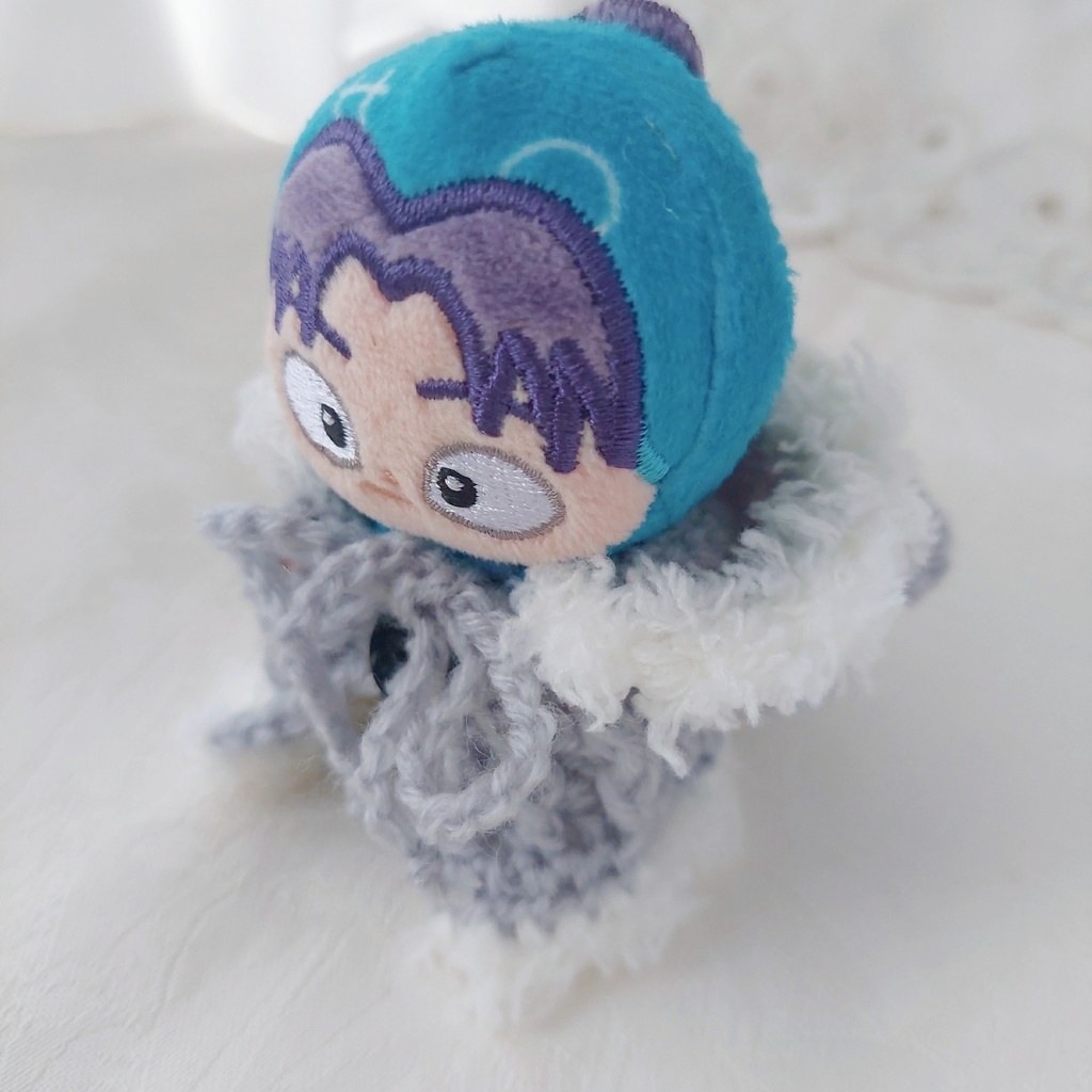 ほわぬい ぬい服 ライトグレー