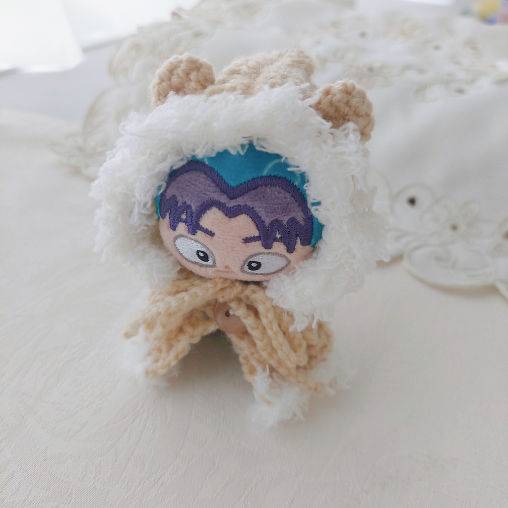 ほわぬい　ぬい服　ベージュ