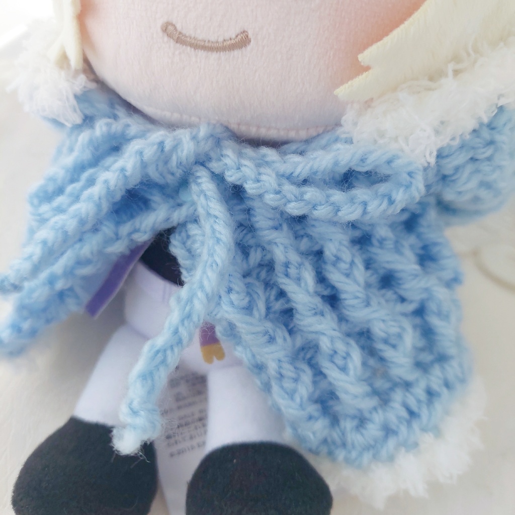 わんぱくぬい着ぐるみ 水色 うさ耳しっぽ付