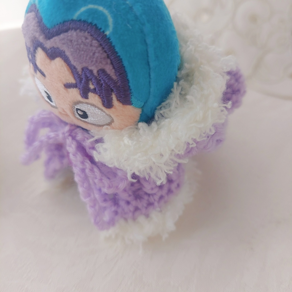 ほわぬい服 ラベンダー色