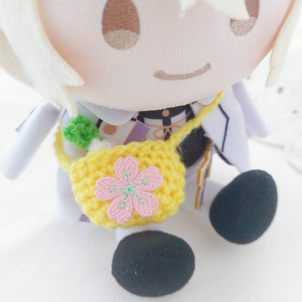 わんぱくぬいサイズ用ポシェット 大根付