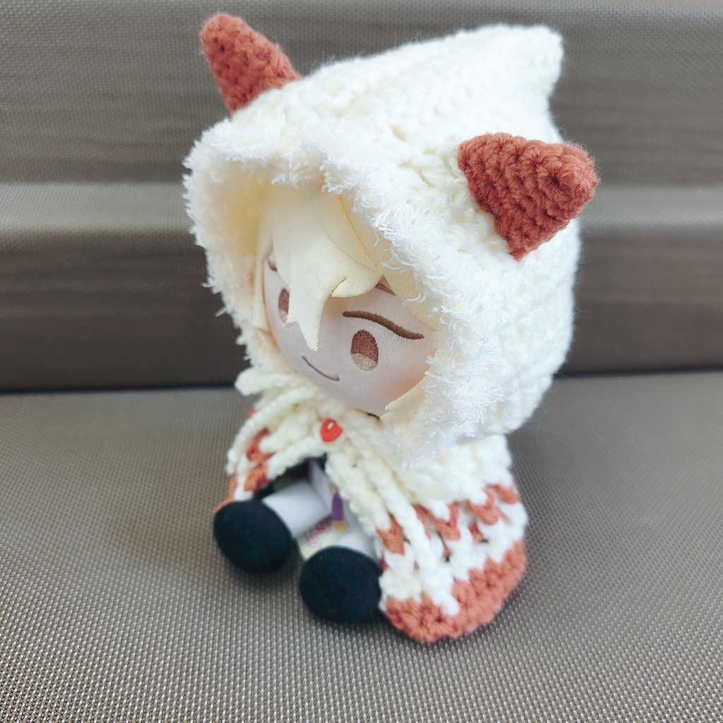 わんぱくぬい用着ぐるみ　ミルクくすみオレンジ