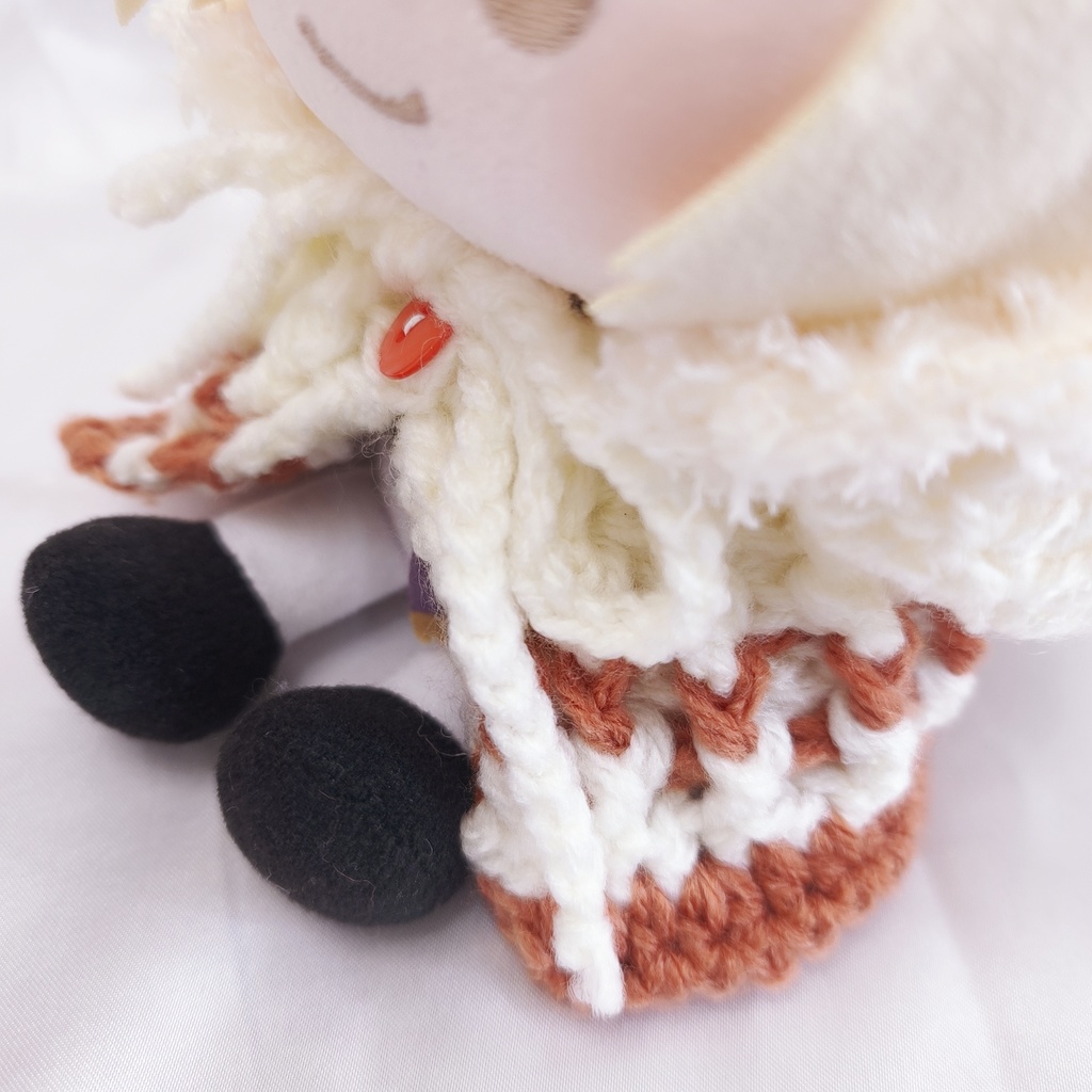 わんぱくぬい用着ぐるみ ミルクくすみオレンジ