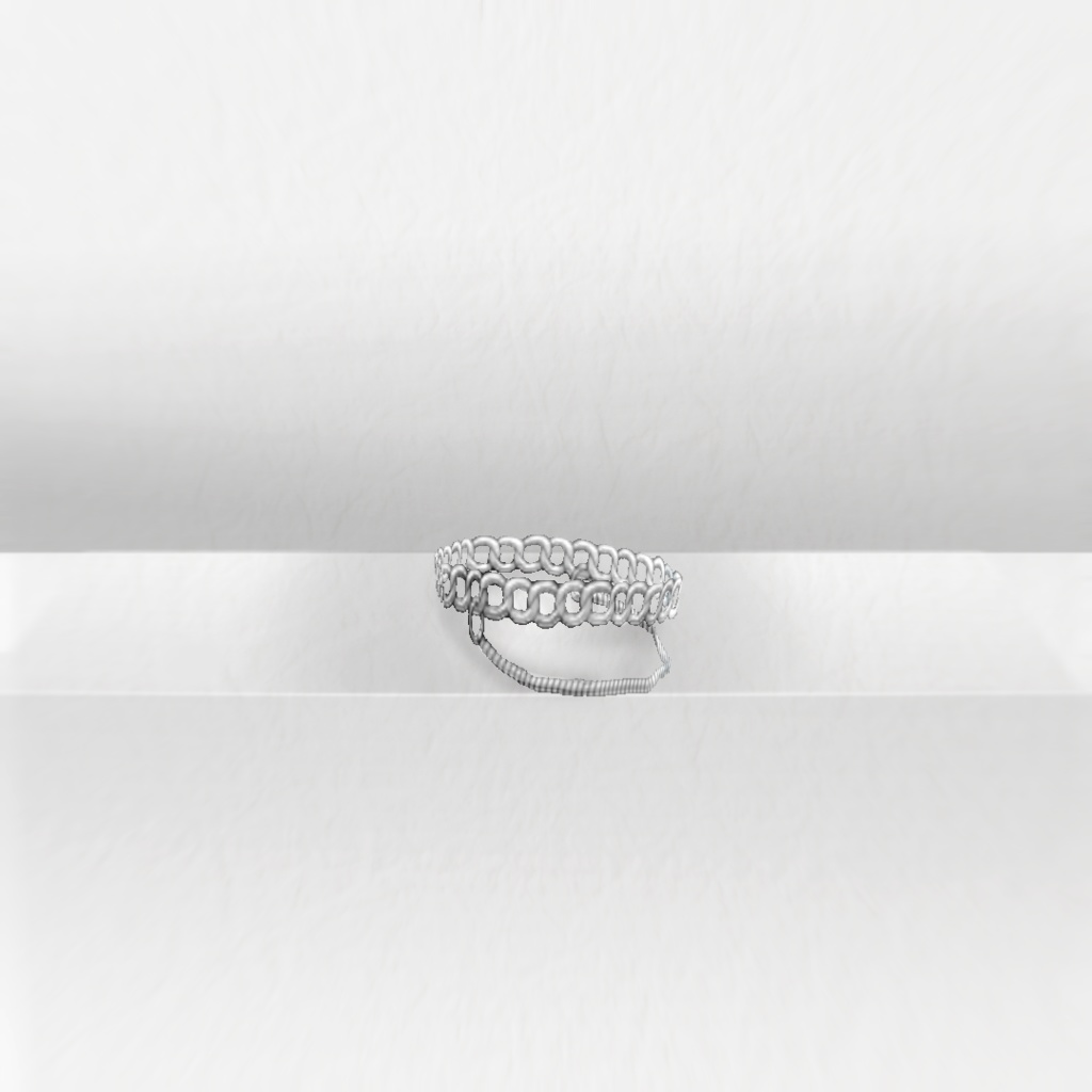 【VRoid】シンプルチェーンブレスレット