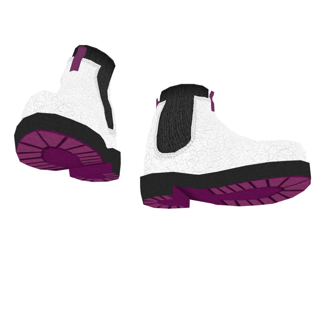 【VRoid】サイドゴアブーツ