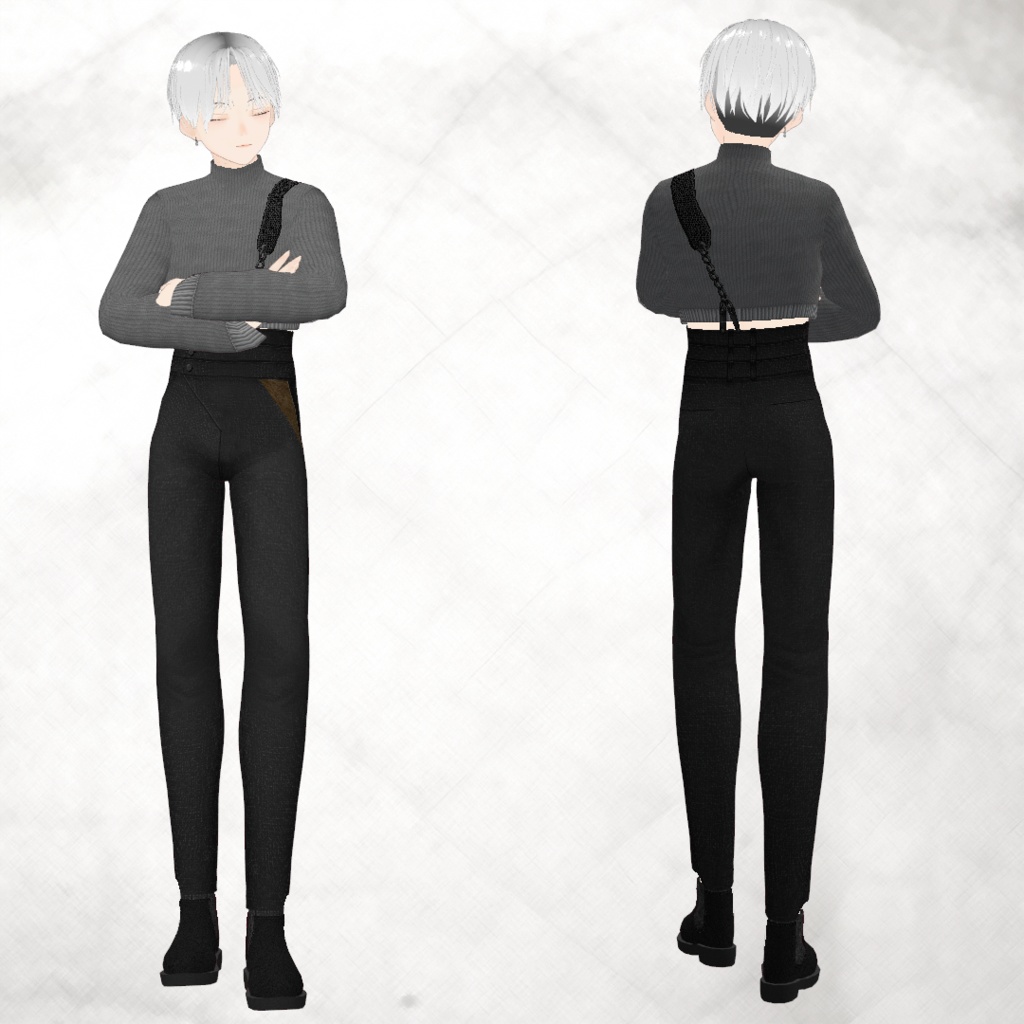 オリジナルVRoidアバターモデル【楓】