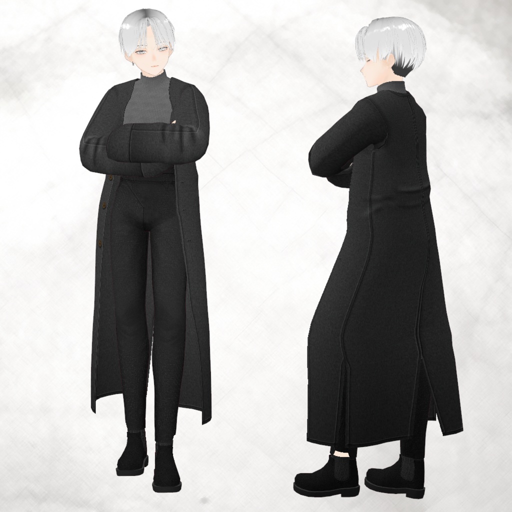 オリジナルVRoidアバターモデル【楓】