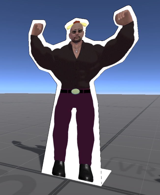 堅木等身大パネル