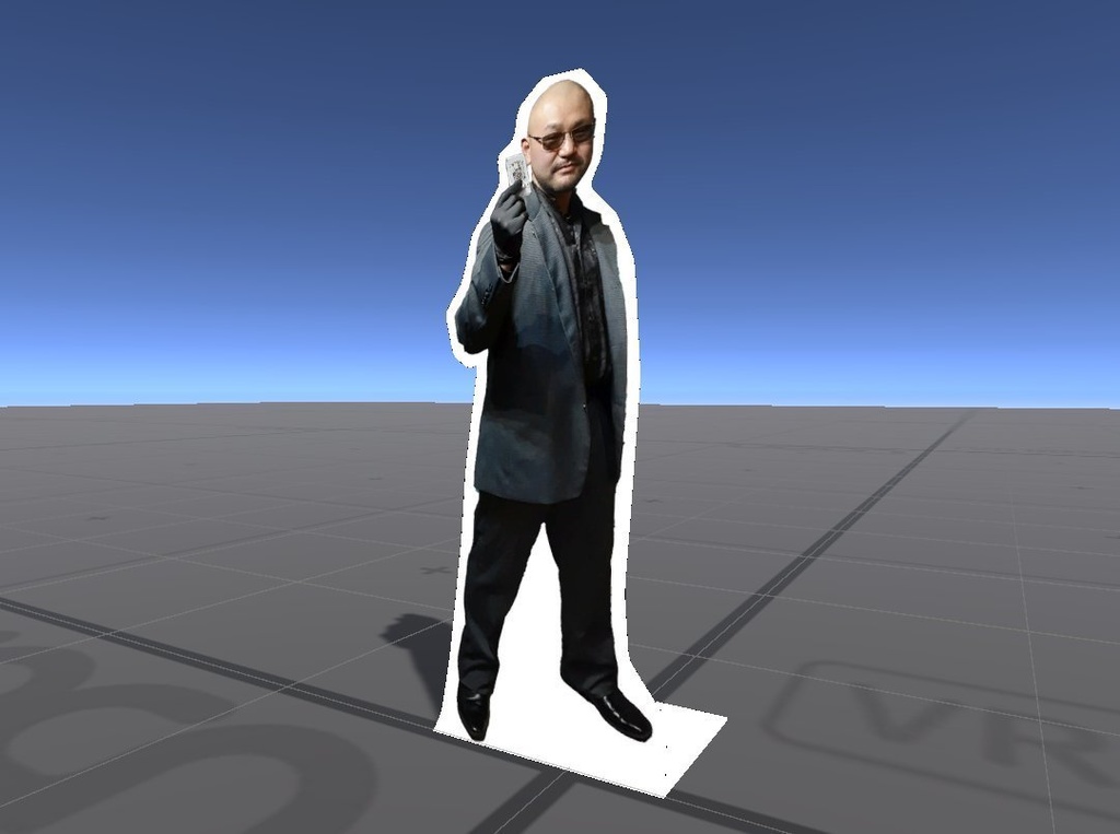 堅木等身大パネル