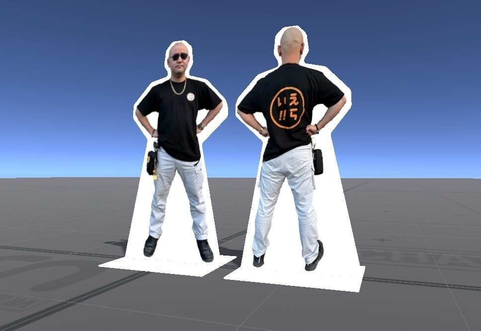 堅木等身大パネル