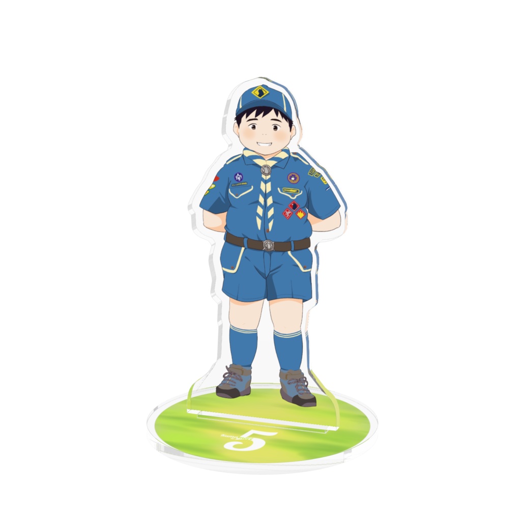 熊森第5団「旧制服」アクリルフィギュア