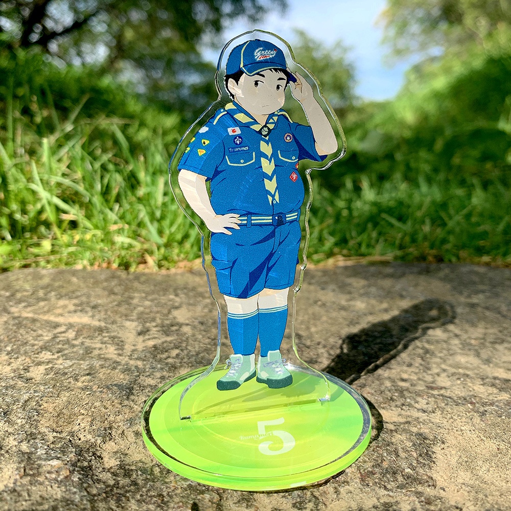 熊森第5団「新制服」アクリルフィギュア