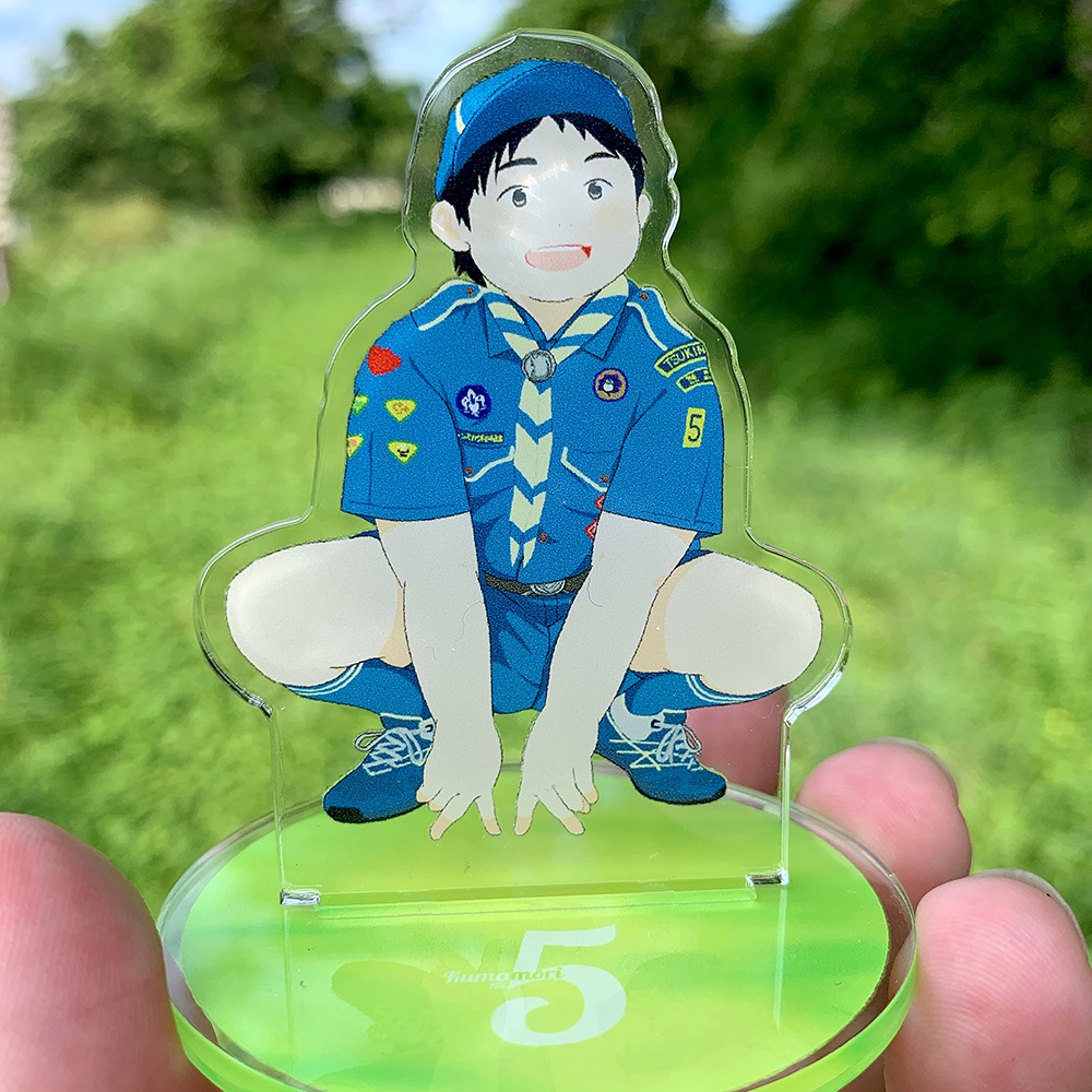 熊森第5団「グリーンコール」アクリルフィギュア