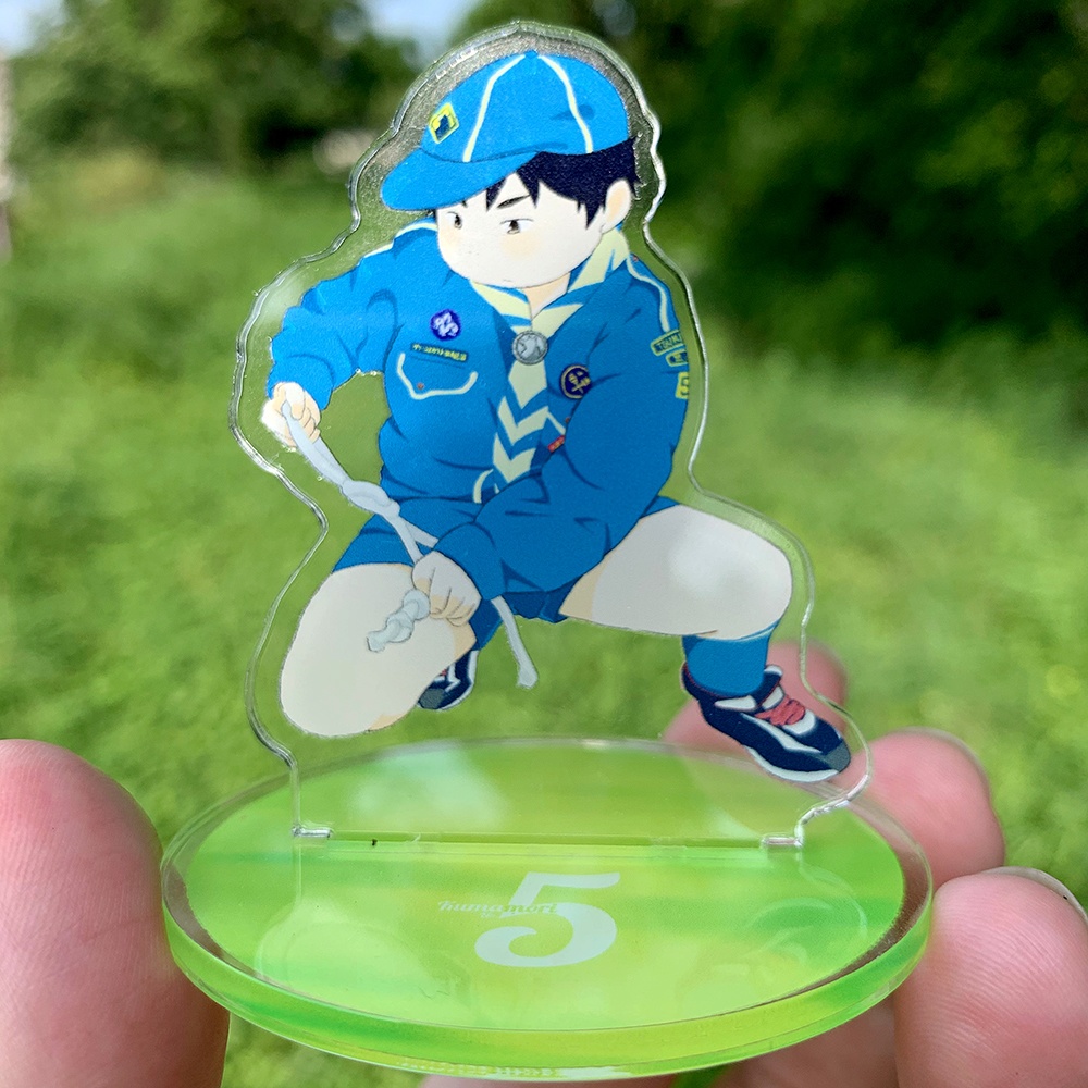 熊森第5団「ロープワーク」アクリルフィギュア