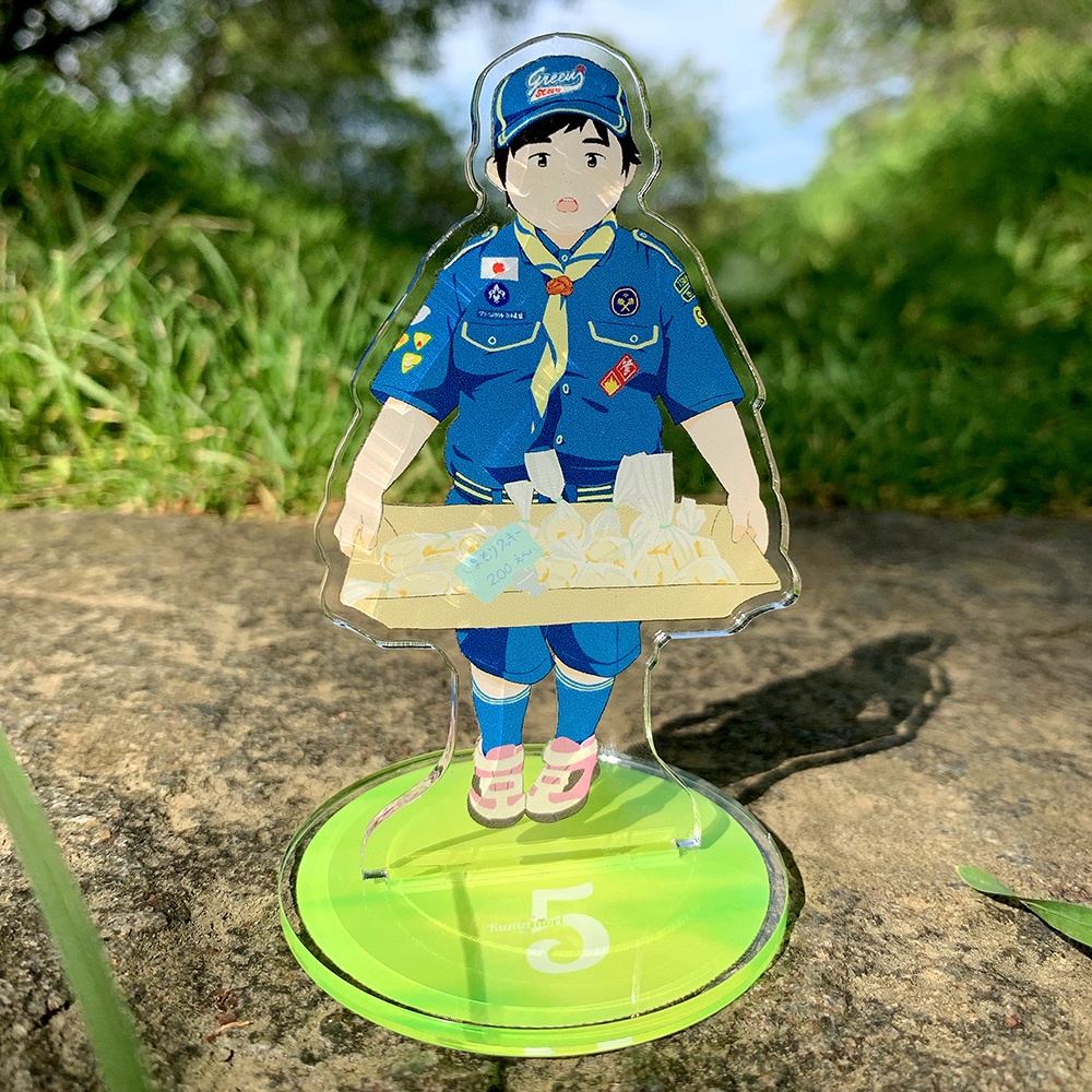 熊森第5団「バザー」アクリルフィギュア