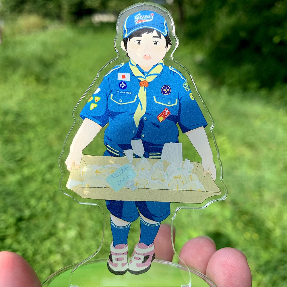 熊森第5団「バザー」アクリルフィギュア
