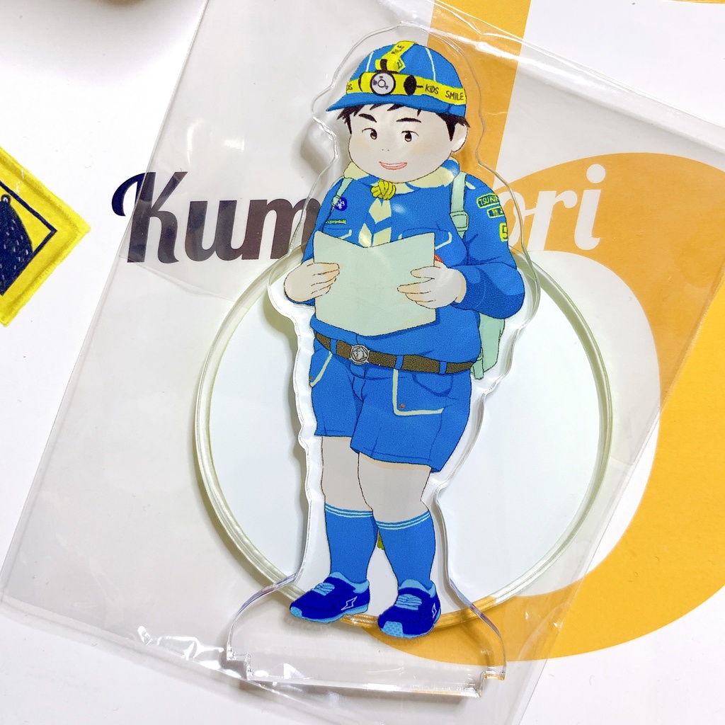 熊森第5団「ナイトハイク」アクリルフィギュア