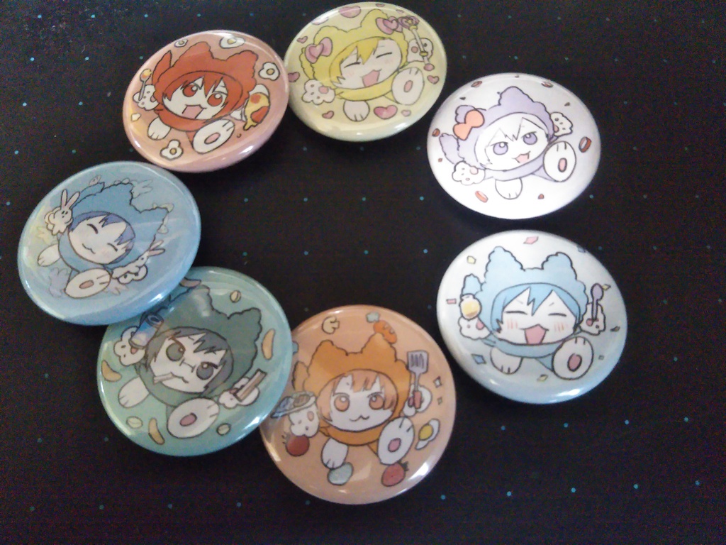 にゃんにゃにゃくん缶バッジ