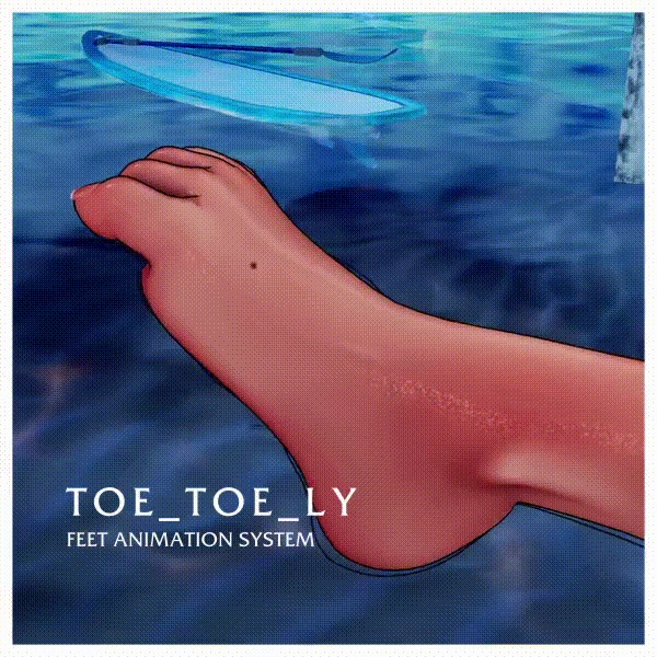TOE_TOE_LY 🦶 | Foot Animation System | - noppers - BOOTH