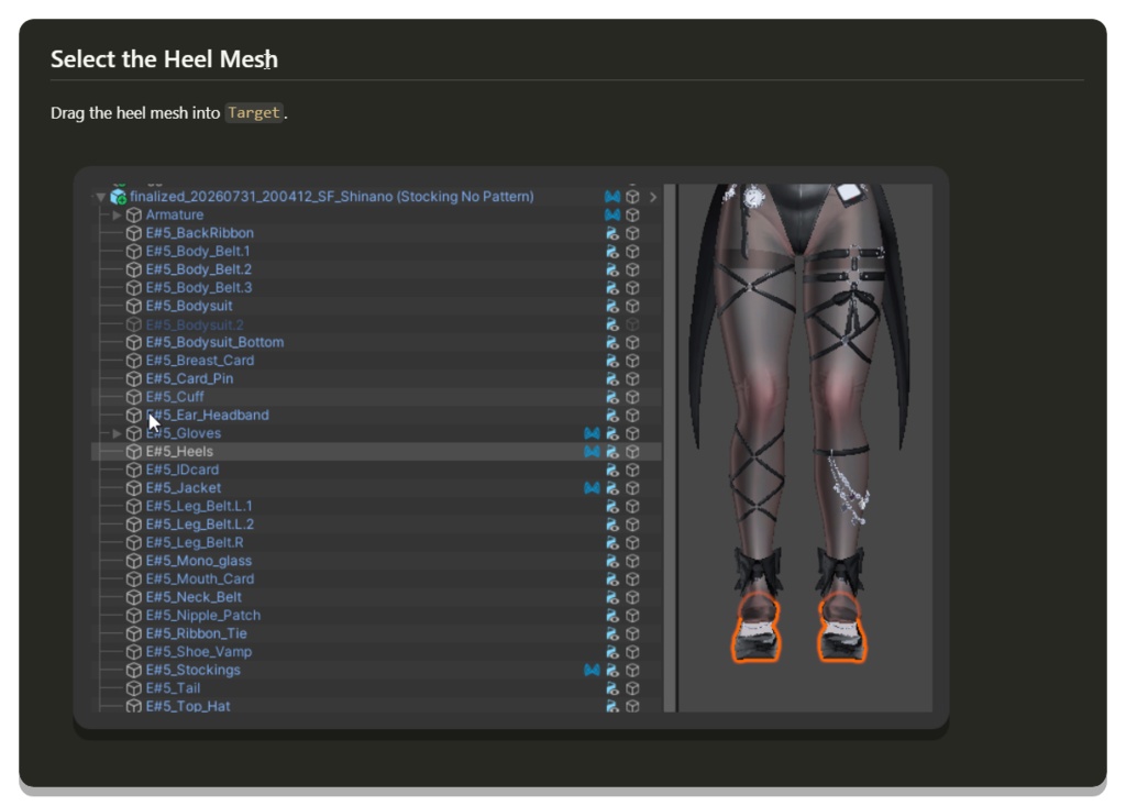 Weight Patcher 👠 | FREE | Unity | MochiFitter
