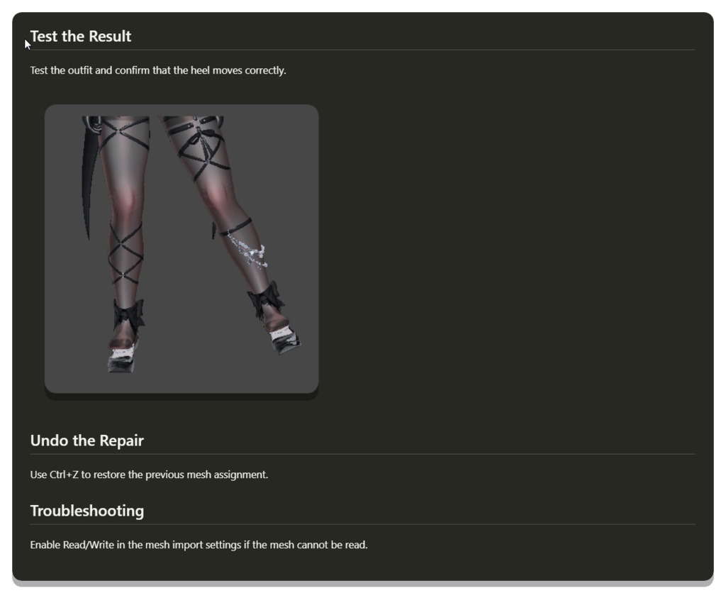 Weight Patcher 👠 | FREE | Unity | MochiFitter